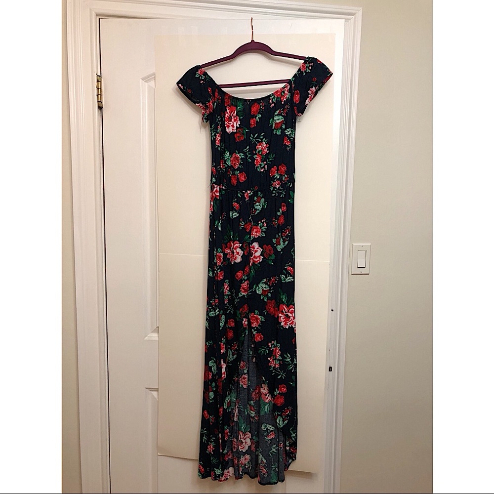 Long floral dress